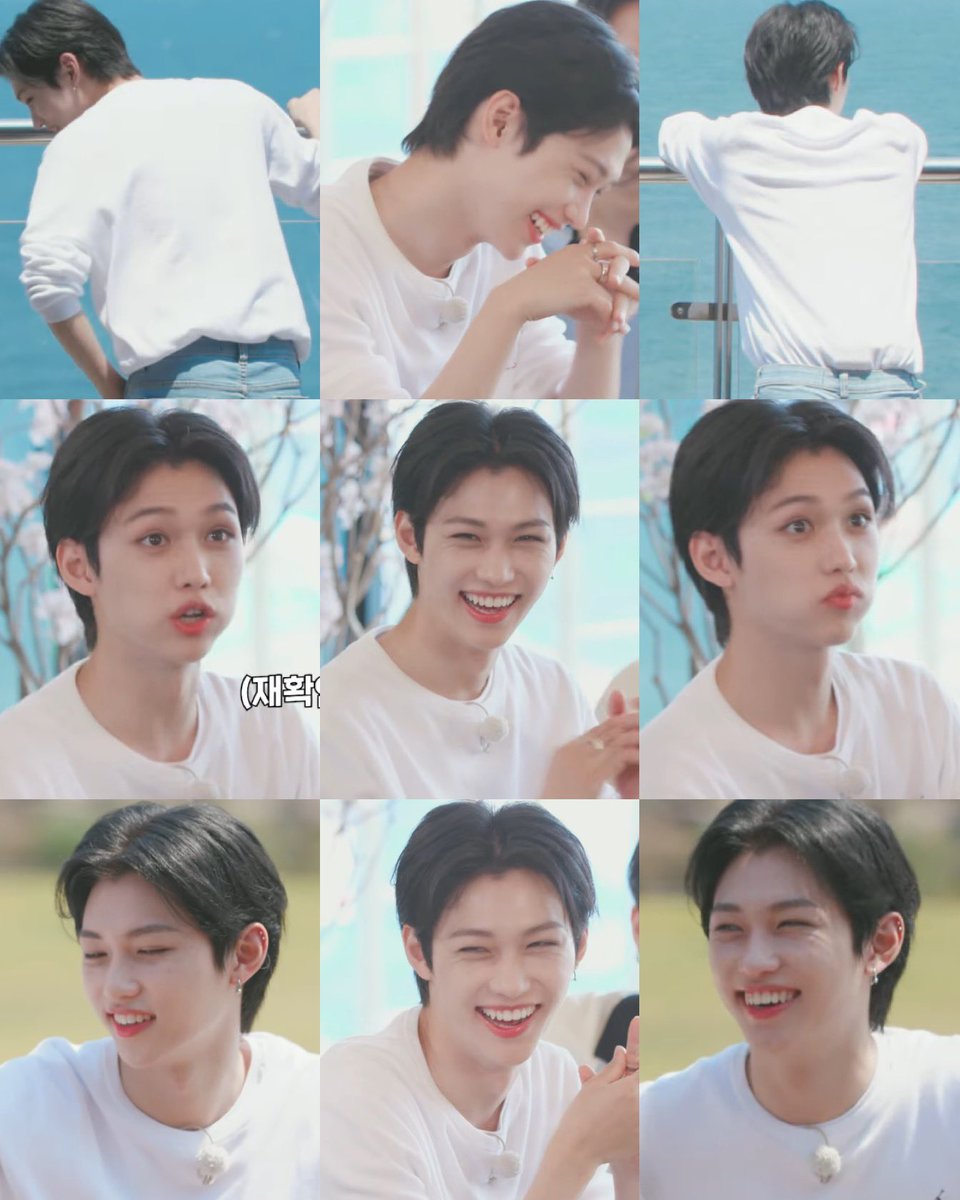 lovebokkie's tweet photo. felix , SKZful Days in Jeju 1 ♡ https://t.co/5dOk5k2yKi