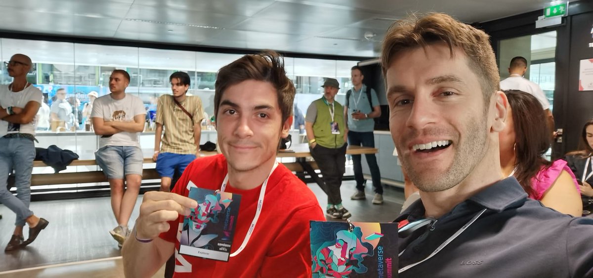 Stephane_LV's tweet photo. Attending Paris Metaverse Summit and @EthCC with the crew. 

Hit me up if you are there!👊🦍🔥

 @GoingApe_io https://t.co/R37gszyp5Z
