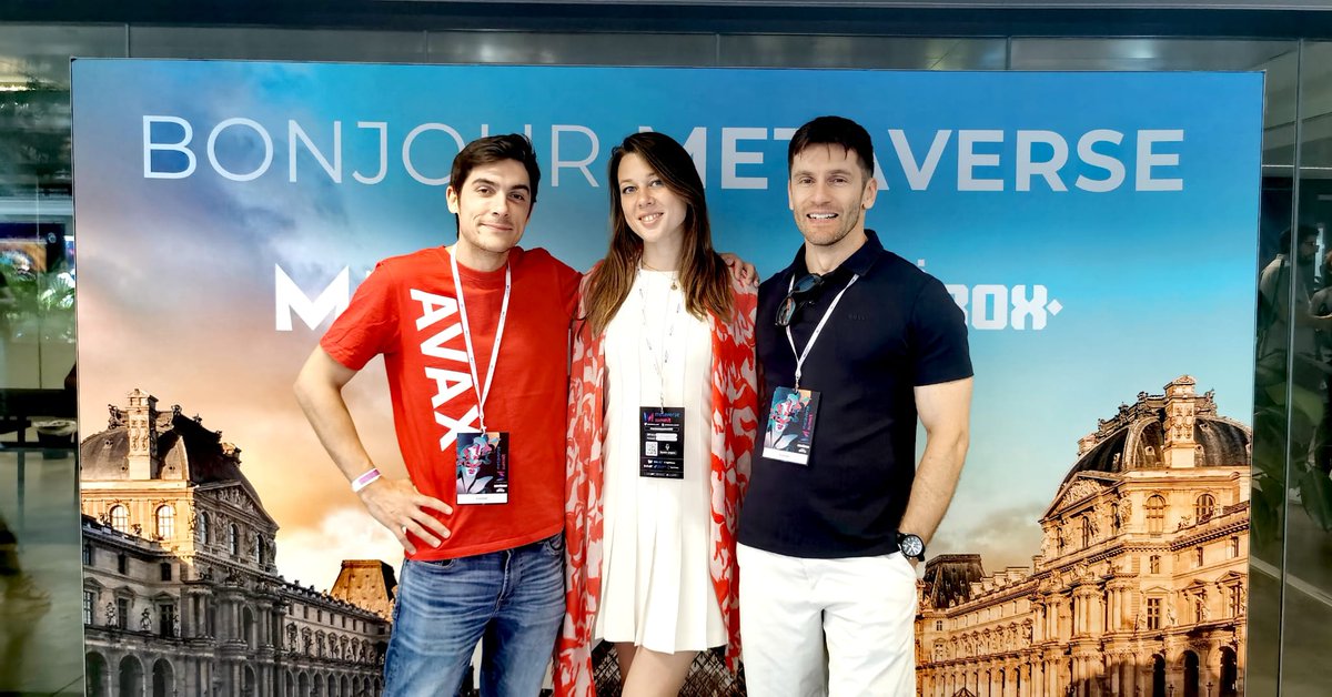Stephane_LV's tweet photo. Attending Paris Metaverse Summit and @EthCC with the crew. 

Hit me up if you are there!👊🦍🔥

 @GoingApe_io https://t.co/R37gszyp5Z