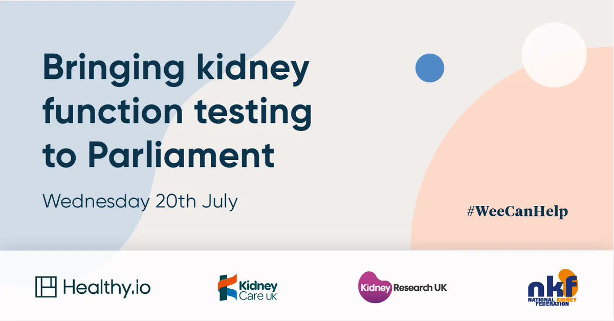 Kidney_Research's tweet photo. 📢 Calling all MPs and Peers! Come and get your kidneys checked! 

We’re with @Healthyio1, @kidneycareuk and @NKF_UK  providing kidney function testing and discussing the importance of detecting Chronic Kidney Disease early. 

We’re in Dining Room B - come and see us! #WeeCanHelp https://t.co/k3Bv0APIC2