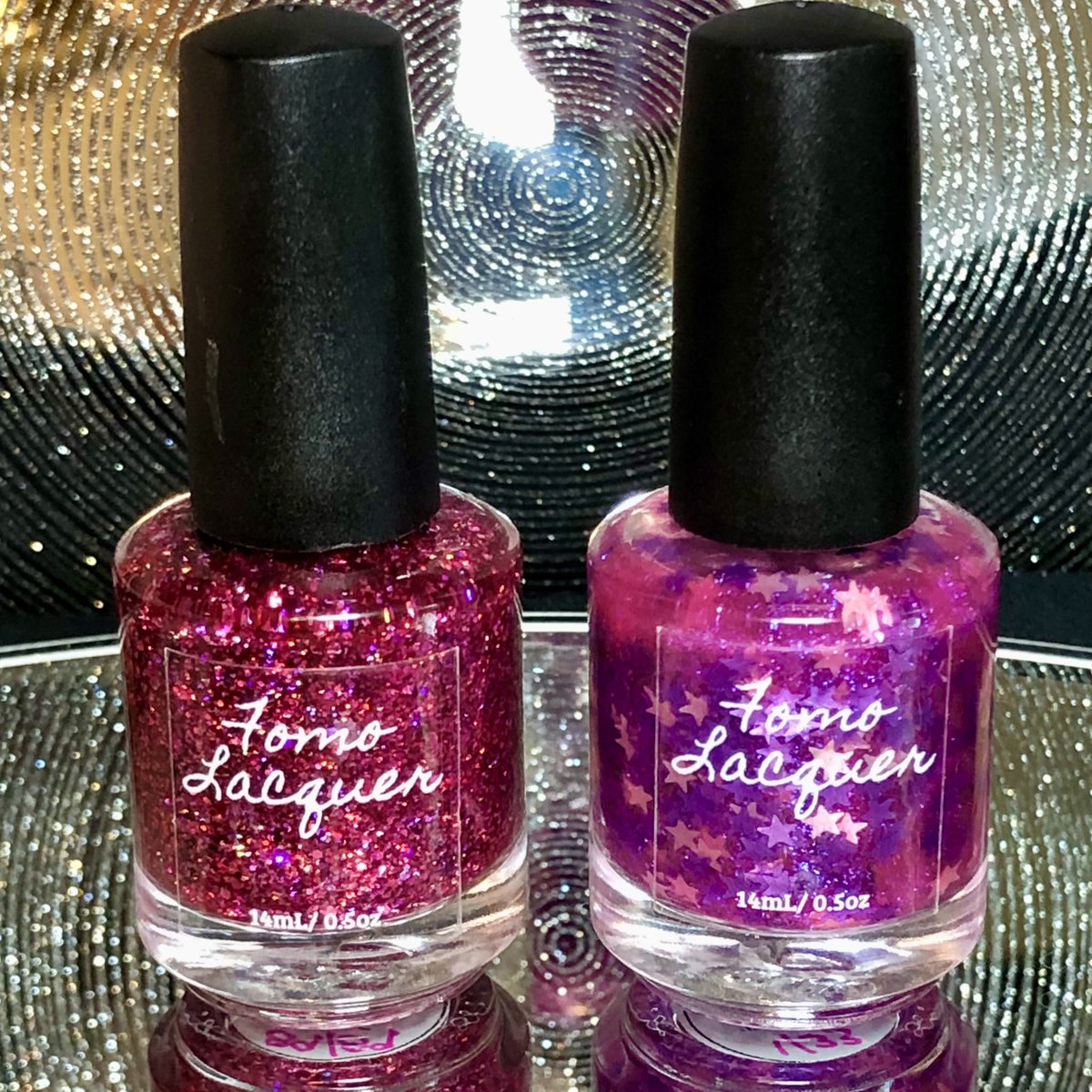 fomo_lacquer's tweet photo. Coming soon!! 

In addition to increasing the sales cap of our monthly polish for 75 to 89 to celebrate @DabHolo’s birth year- we are spicing it up with 33 toppers for her age!! 

The Fear is Real! Will You miss out? https://t.co/Y68sdiRJ2j https://t.co/tojQoLYsmp