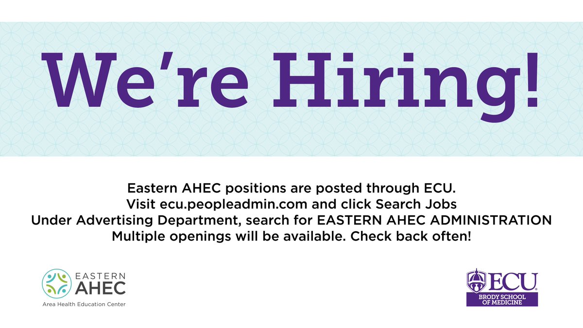 Eastern AHEC tweet media