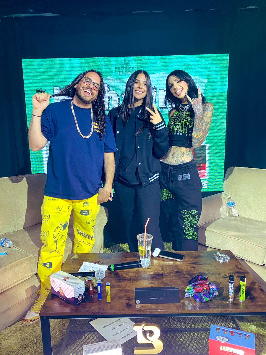 gettinghighwith's tweet photo. We def got higher than you on the set of #highjinx. Canโt wait for yโall to see this one. https://t.co/L2RwfPKoJJ