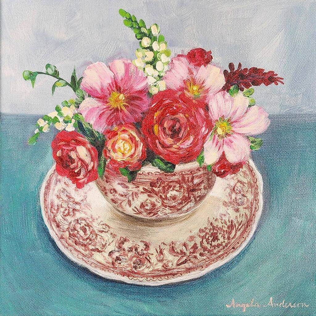 angelafineart's tweet image. Thanks for another amazing July painting tutorial everyone! The full tutorial for this “Floral Teacup” painting is now available on our YouTube Channel. 👩🏻‍🎨🌸🧑🏻‍💻 - youtu.be/pD4UDLnWYug - YouTube link in bio!

#paintingtutorial #acrylicpainting #howt… instagr.am/p/CgPXChuOgTN/