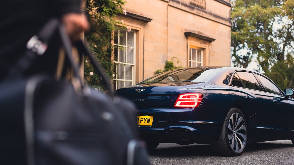 The Bentley Flying Spur, quintessentially British from the hand craftmanship to the unmistakable exhilaration, whether you sit behind the front seats or behind the wheel.
