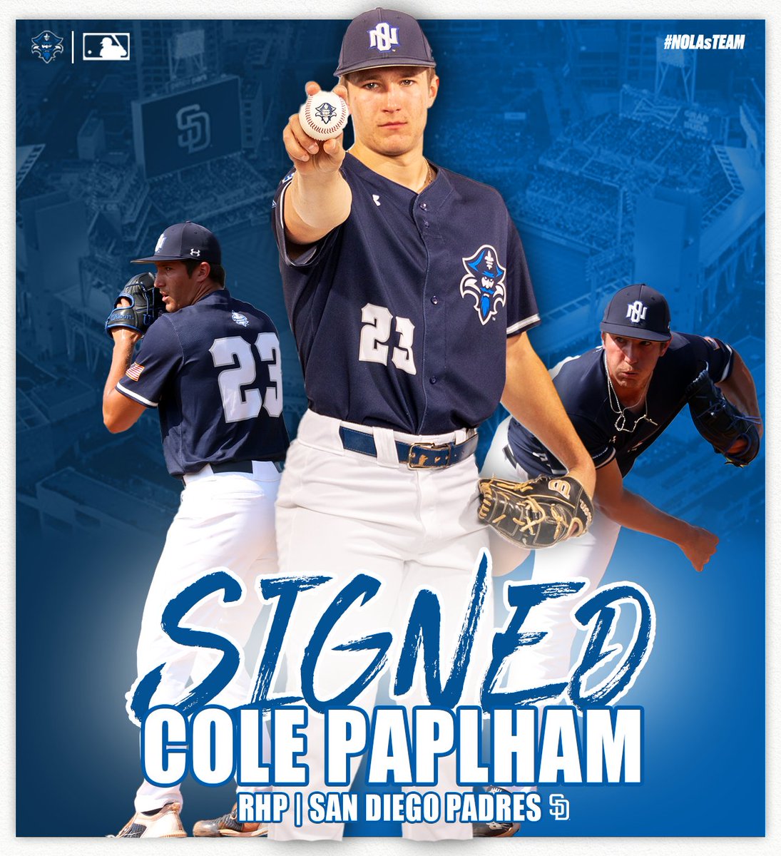 New Orleans Baseball (@privateersbsb) on Twitter photo SIGNED by the Padres! say hello to <a href="/paplham_cole/">Cole Paplham</a>, San Diego👋😉
#NOLAsTeam⚔️ x #PrivateersBSB SIGNED by the Padres! say hello to <a href="/paplham_cole/">Cole Paplham</a>, San Diego👋😉
#NOLAsTeam⚔️ x #PrivateersBSB