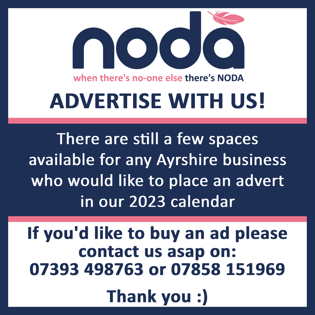 SusieInAyrs's tweet photo. Something for a lovely local biz to consider - advertising while supporting a worthwhile #Ayrshire #charity at the same time! @noonediesayr / https://t.co/rSAsHXiHbJ 🫶 #ayrshirecharity #ayrshirebusiness #localbusiness #localcharity #eastayrshire #northayrshire #southayrshire https://t.co/Id1982wRme