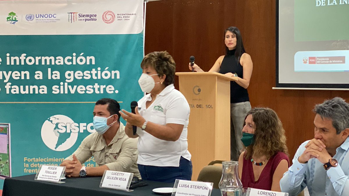 OsinforPeru's tweet photo. #Ucayali I Inició el taller “Fortalecimiento del #SISFOR para mejorar la detección y el análisis de la información frente a los delitos forestales” dirigido a operadores de #justicia y actores estratégicos. https://t.co/OXgapps5mB