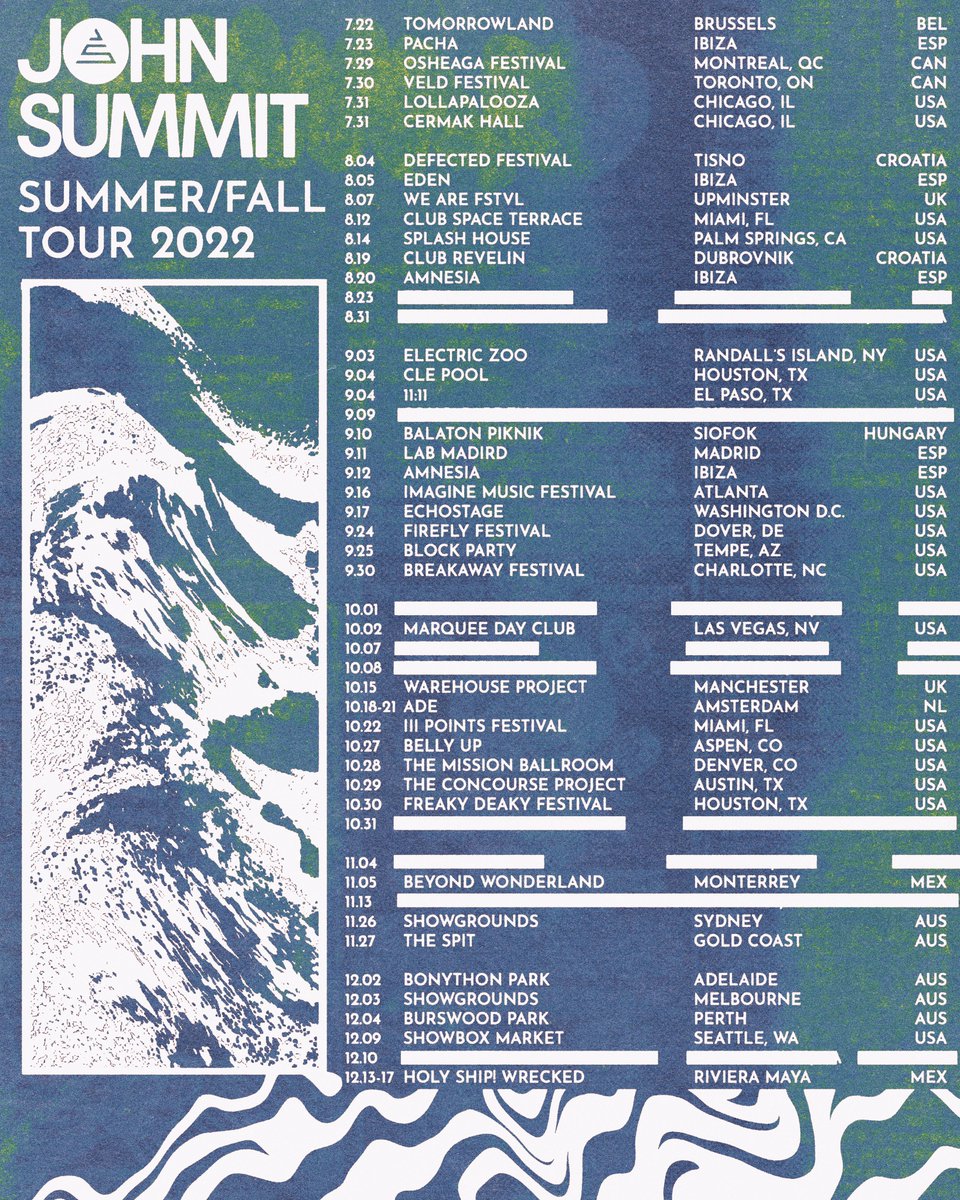 the rest of my summer/fall tour dates are here! where will i see u at 👀