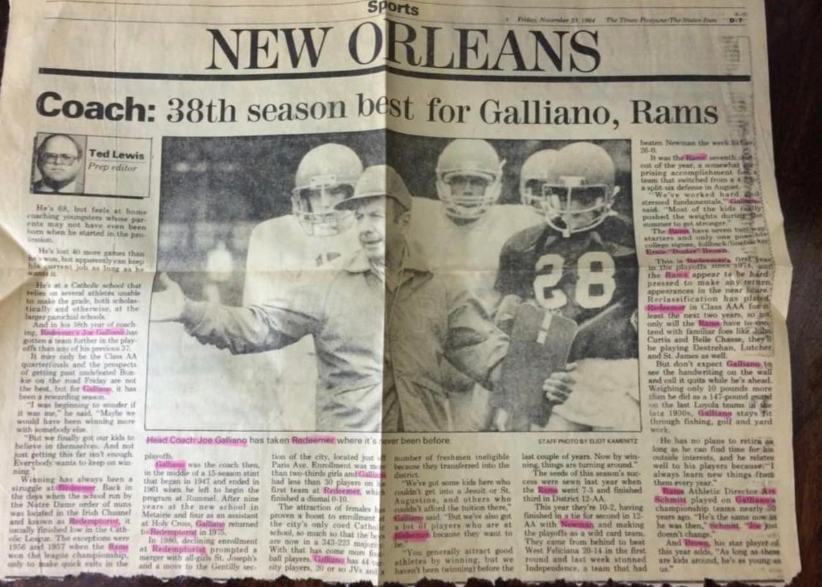 TalentStats's tweet photo. @LewisAdvocate Speaking of going down memory lane, here is a pic of one of your articles from 1984. https://t.co/iGVo5eWhSs