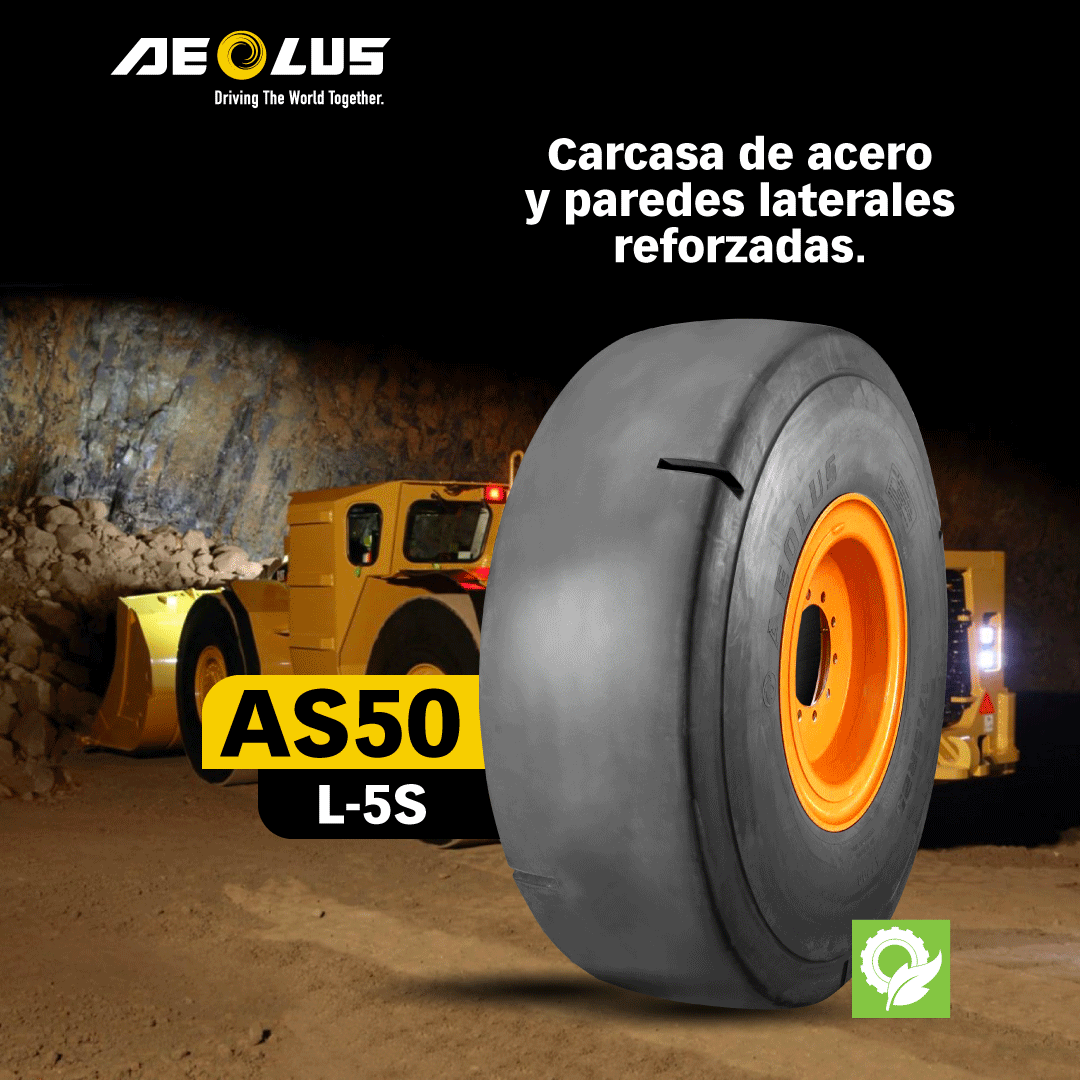 AeolusPeru's tweet image. El 𝗔𝗦𝟱𝟬 con sus compuestos resistente a cortes y desgarros, es adecuado para operaciones de ata severidad.
Contáctanos:
✅:bit.ly/3KCPdGR /bit.ly/3w0fU43
📧:ventas.llantas@molicom.com.pe
💻:bit.ly/3zzXuJk
#Aeolus #AS50 #MineríaSubterránea #Llantas