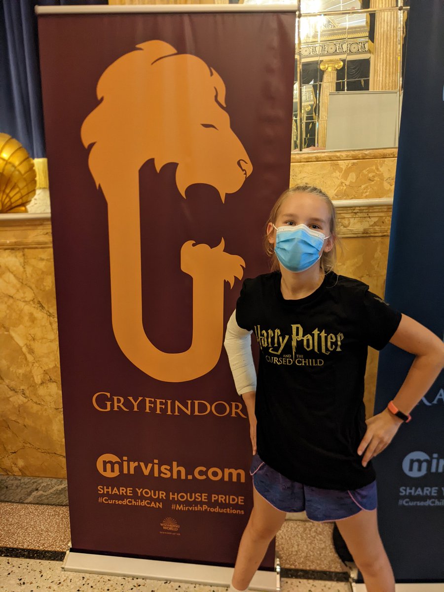 stephkoeks's tweet image. So excited!! #CAAEdMirvishTheatre #CursedChildCAN @cursedchildcan @Mirvish