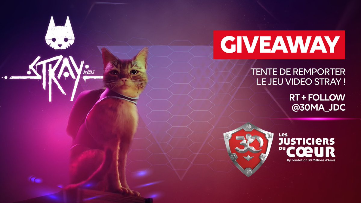 30MA_JDC's tweet image. à l'occasion de la sortie de #Stray, nous souhaitons vous faire gagner un exemplaire du jeu ! 🐈

Pour cela il suffit de : 
👉 RT + Follow @30MA_JDC

TAS le 25/07
Bonne chance ! ✨