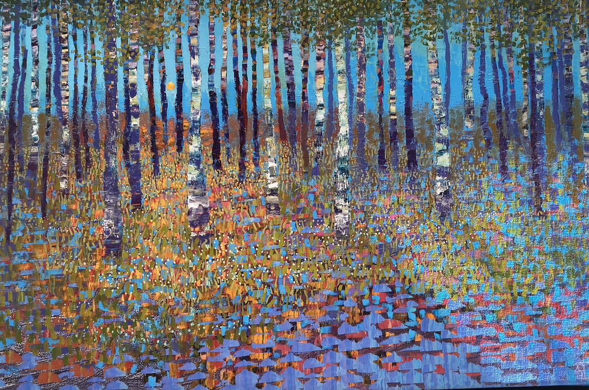 ilegne's tweet photo. Prachtige en inspirerende expositie van kunstschilder @TonDubbeldam gezien in Museum Elburg @museumelburg - echt een aanrader! #art #pointilisme #kunst #schilderkunst https://t.co/yo1Dcwa1MO