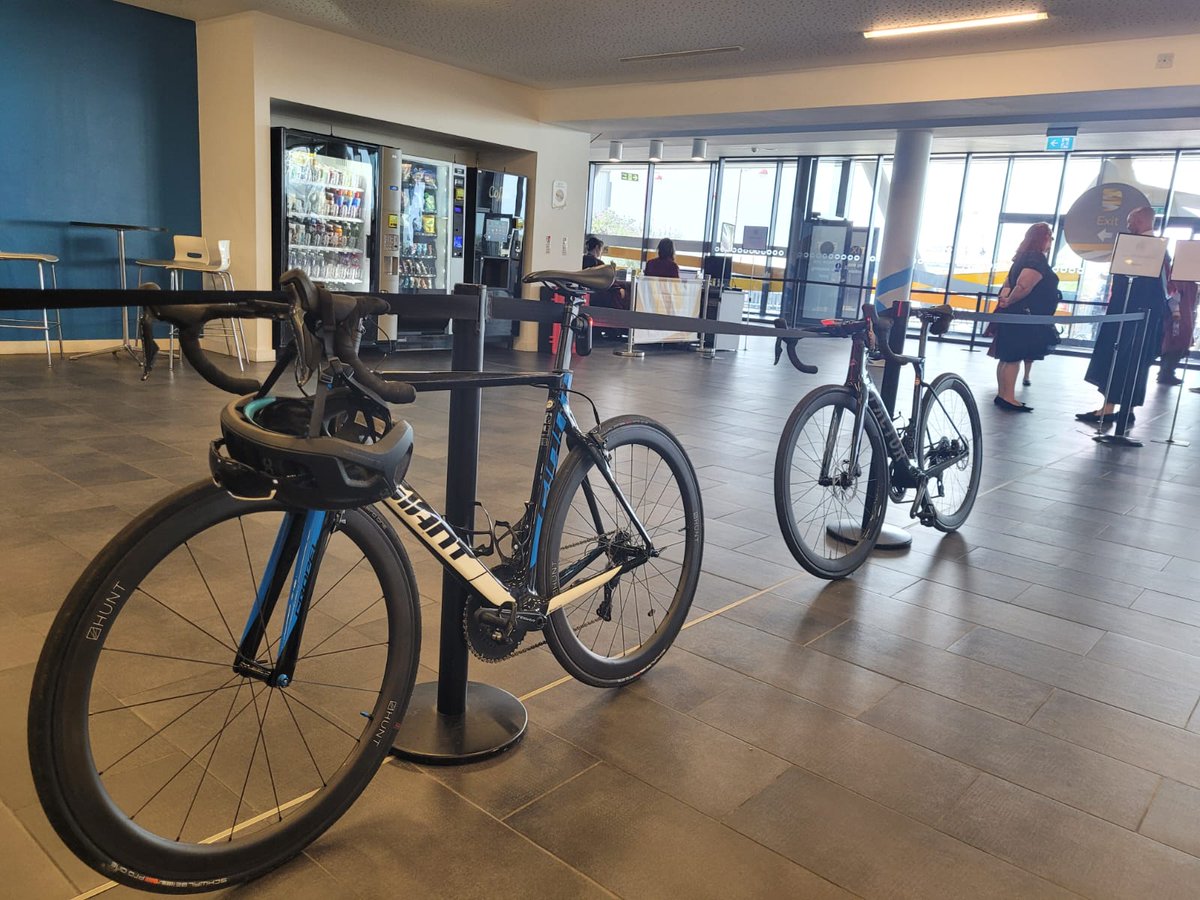 Stopping off at <a href="/derby_arena/">Derby Arena</a> today on Day 3 of <a href="/msbillington/">Mark Smith</a> &amp; <a href="/st_billington/">Simon Thrift</a>'s charity bike ride! 

Working with <a href="/bandkbuild/">Bowmer+Kirkland</a> for <a href="/DerbyCC/">Derby City Council</a> this indoor arena &amp; velodrome was a fantastic project to be involved in. 

To donate and support please visit: 
justgiving.com/crowdfunding/n…