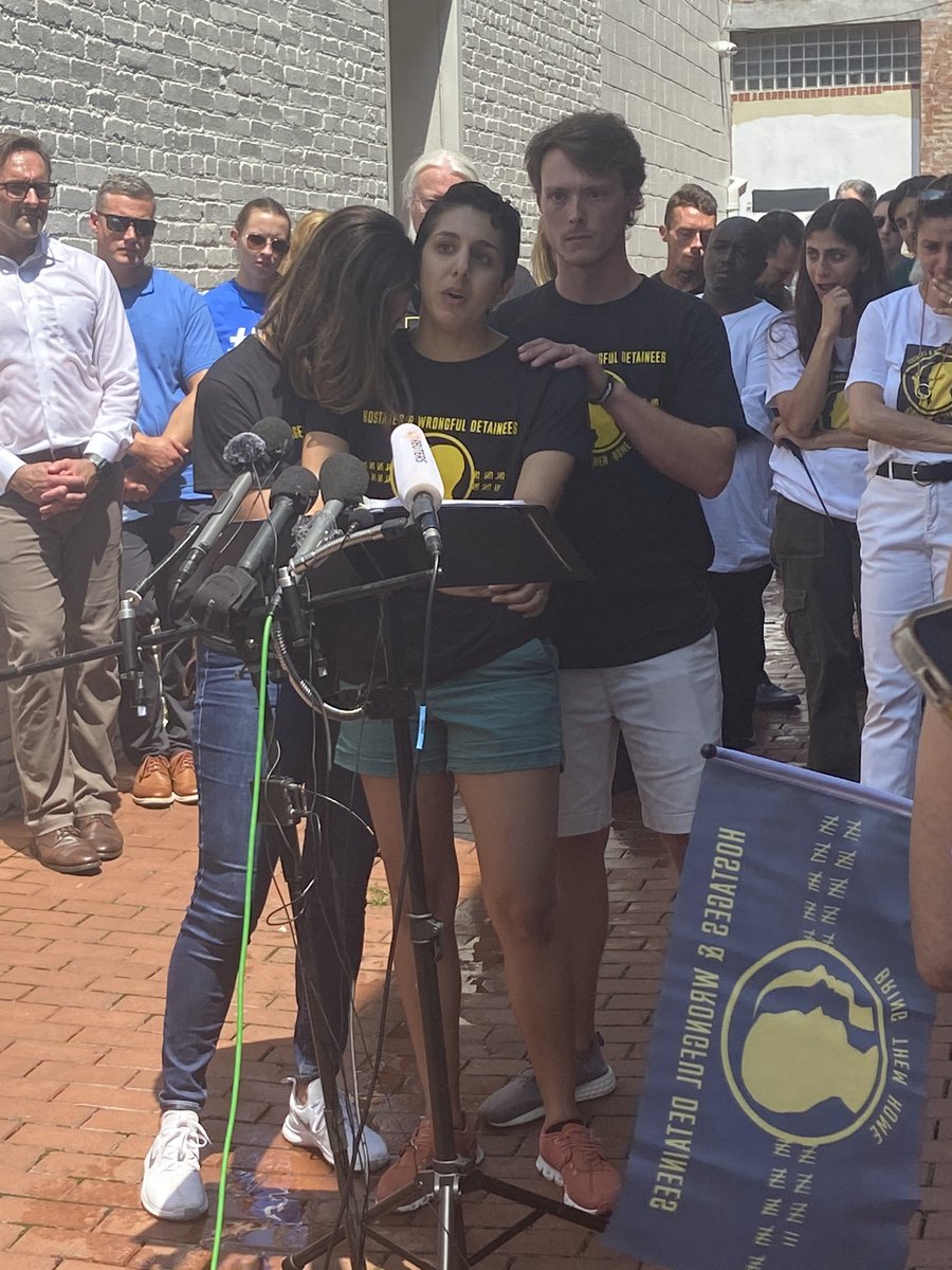 “I am here in a desperate attempt. Am I saying the right words that the right people will hear me? Will President Biden hear what I'm saying? Will he hear our pain?”asks Gabriella Zambrano Hill, whose dad &amp; uncle are detained in Venezuela in the #citgo6 

<a href="/POTUS/">President Donald J. Trump</a> <a href="/BOFHcampaign/">Bring Our Families Home Campaign</a>