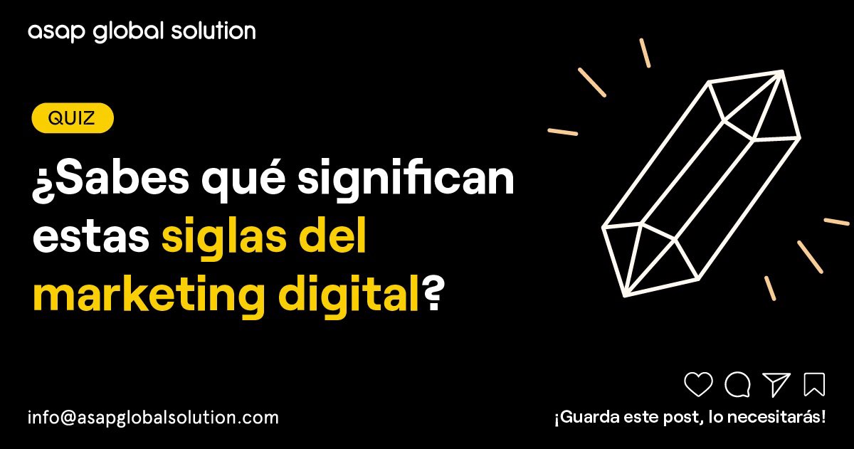 asapglobal10's tweet photo. 🧠 Pongamos a prueba tus conocimientos: ¿Sabrías decirnos a qué términos corresponden estas siglas?

1.ROI
2.LTV
https://t.co/zNeIMvV4YY

Si alguna de estas abreviaturas se te escapa, no te preocupes: ¡Tienes todos sus significados y explicación en nuestro post! https://t.co/zzzcmpkeDW