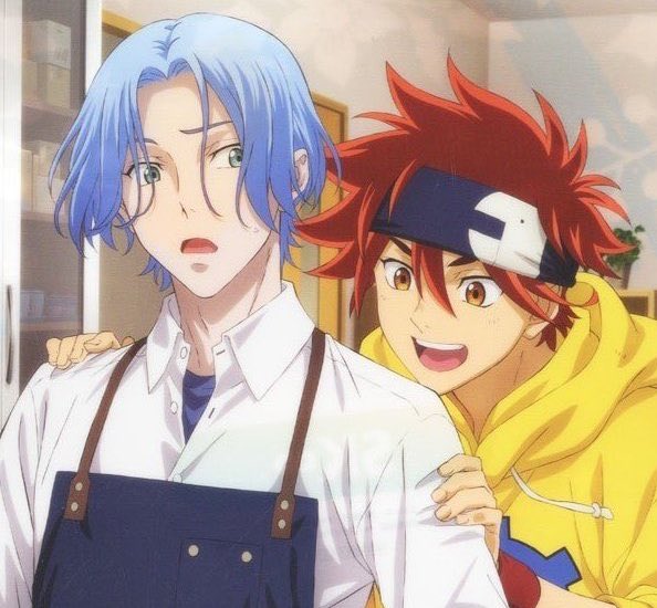 oiarlert's tweet photo. reki has to be touching langa in some way or he evaporates https://t.co/bKXjYTPlA9