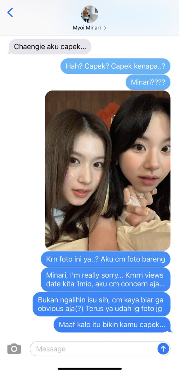 LokalMichaeng's tweet photo. Kalo udah tahunan emang gini ya dinamikanya-
#MiChaengAU #GaraGaraSana #Twice #michaeng #randomupdate https://t.co/iu9T5M4TOn
