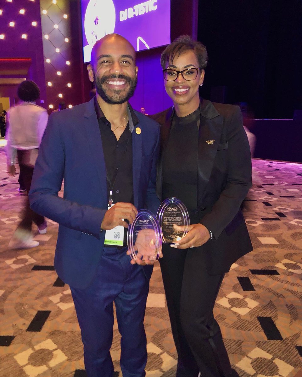 #ThisIsPower The 113th Annual National NAACP Convention in Atlantic City. I & my Chapter are the recipients of two Area of Innovation awards in Education & Economic Development. I’m pictured alongside President Johnson Vice Chair Boykin-Town. Your boy is Nationally known!!🙏🏾🤗😋