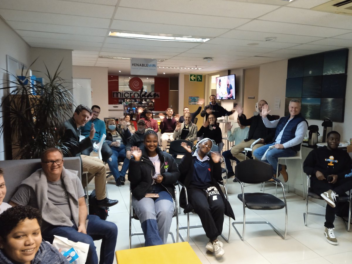 Happy faces all round <a href="/cptmsdug/">Cape Town MS Developer User Group</a>