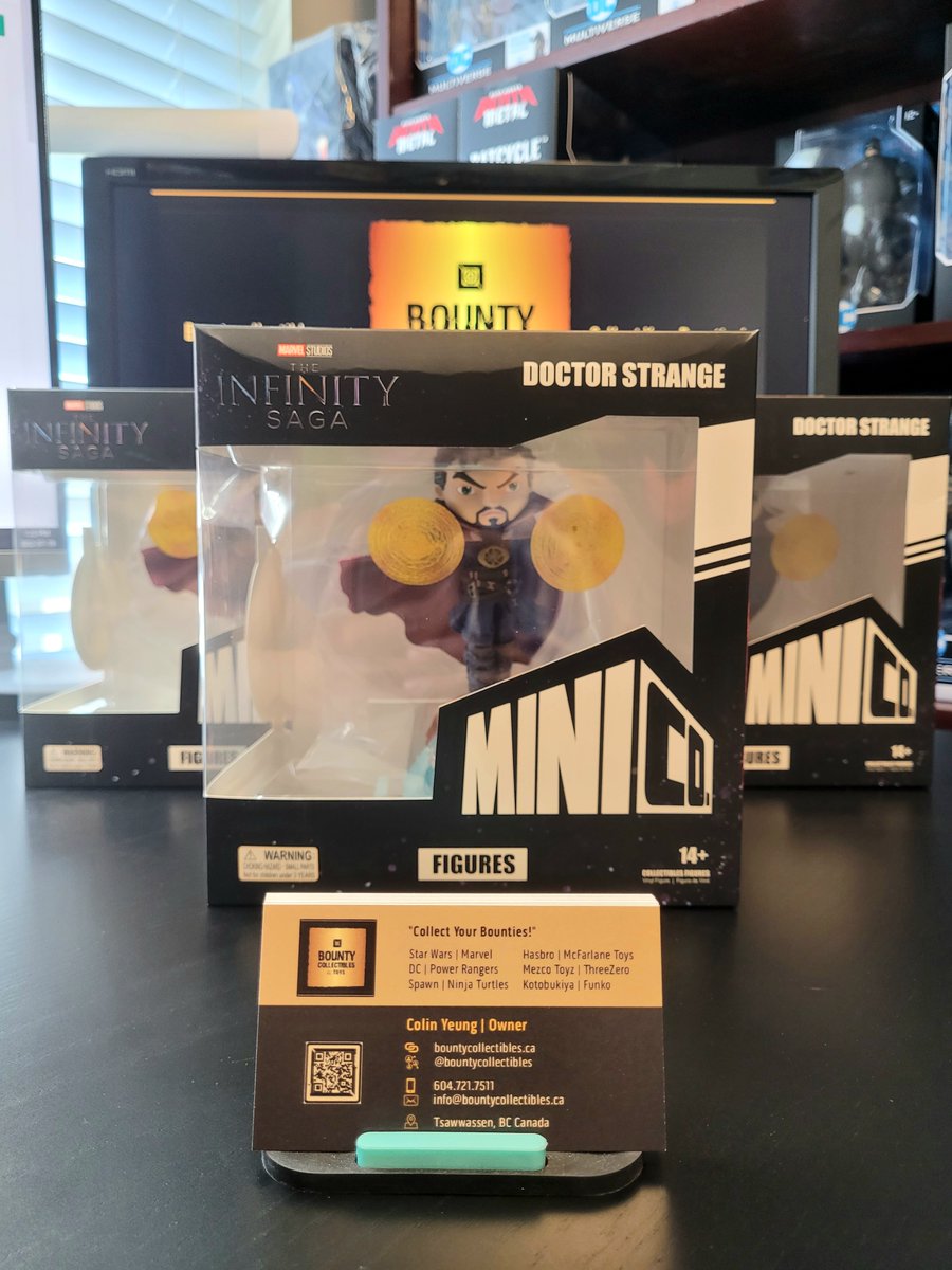 BountyCollect's tweet photo. New arrivals alert! Currently in stock now: 

-Iron Studios MiniCo Avengers Endgame Doctor Strange Vinyl Figure

https://t.co/VXwo0eNTYx
-
-
#ironstudios #ironstudiosminico #marvel #marvelcomics #mcu #marveluniverse #avengers #avengersendgame #doctorstrange #stevenstrange https://t.co/LbLh3pVFDG