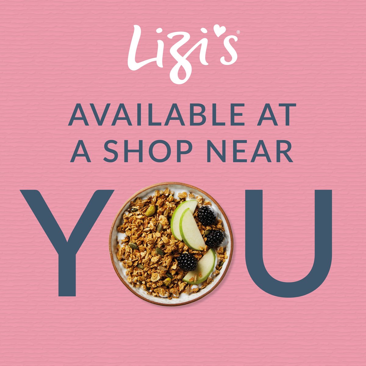 You can grab your Lizi's granola fix from Sainsburys, Tesco, Waitrose, Morrisons, Planet Organic and Ocado, and maybe even your local health food store.