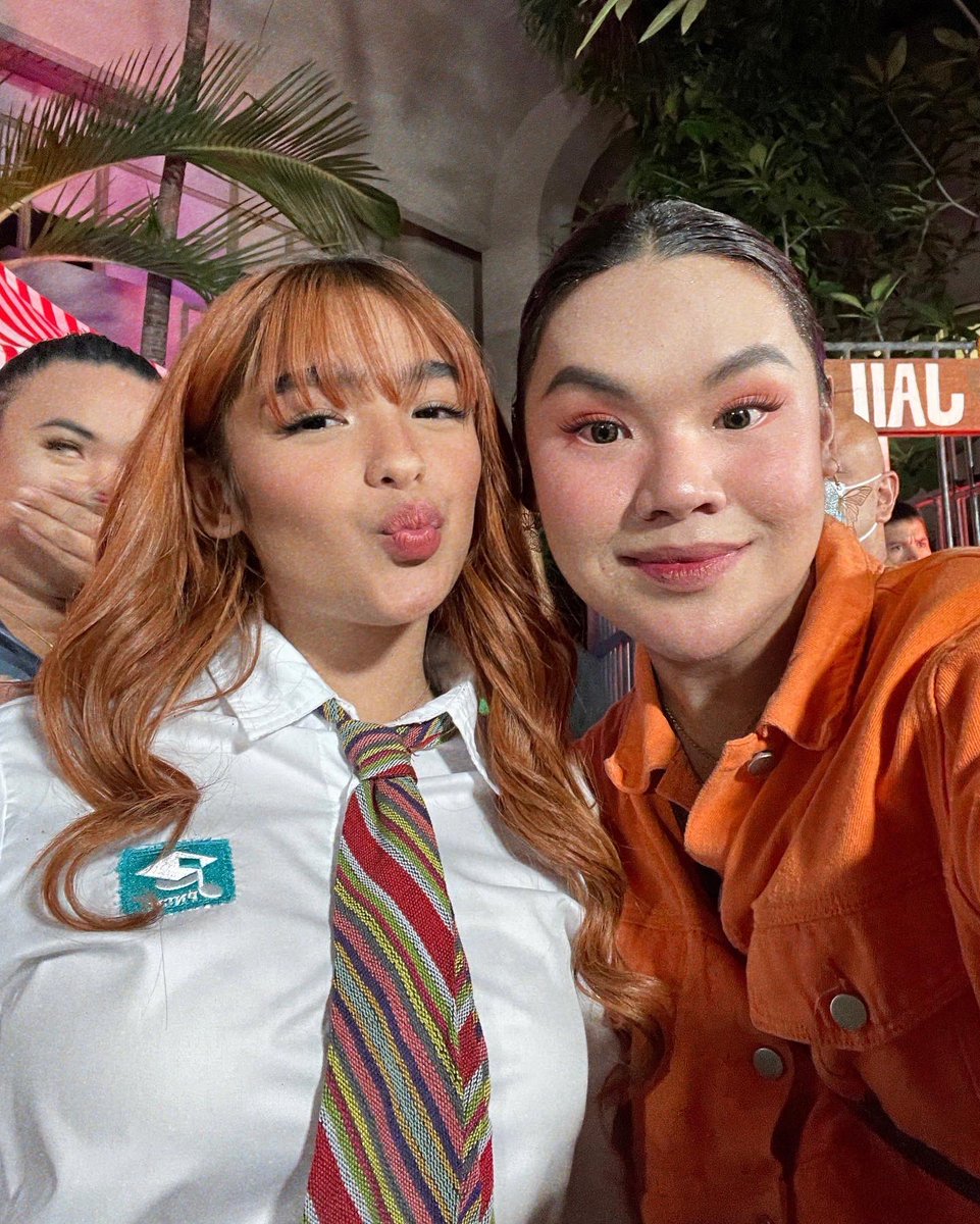 gaboadeva's tweet photo. Lyric &amp; Beat Media Presscon • Streaming on iWant soon! 🎬 @AwraBriguelaaa @iamandrea_b https://t.co/b0kQ14KcSw
