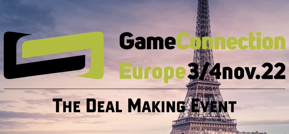 📢 Participa a <a href="/gameconnection/">Game Connection</a> #Europe 2022 amb l'estand #CatalanArts a París! 

Aquest és un dels mercats de referència internacional del sector dels vídeojocs. Si ets una empresa catalana del sector, inscriu-te amb nosaltres!🎮

🗓️Data límit: 15/10/22
👉bit.ly/3yQE9BH