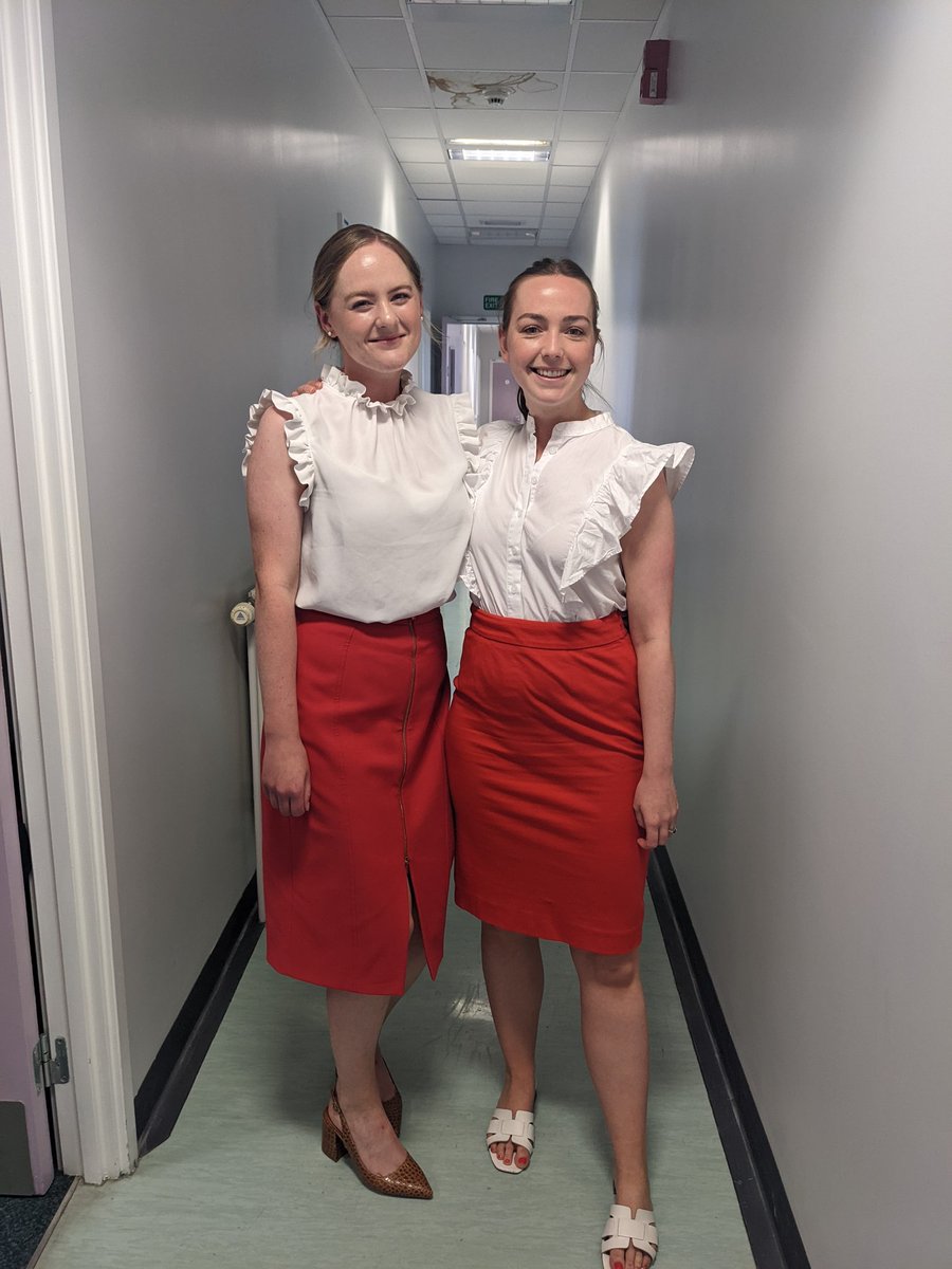 <a href="/ameliaedithpage/">Amelia Page</a> and I clearly on the same wave length today #teammedicine 😂