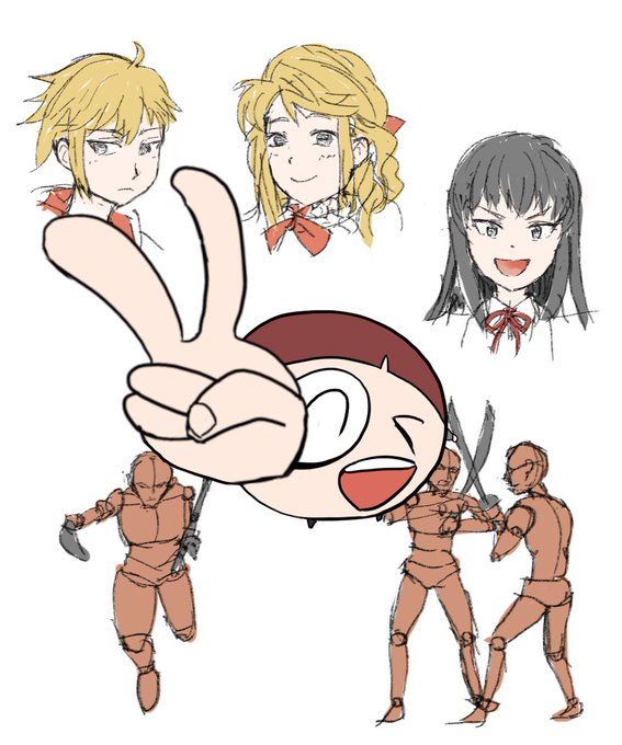 真上からののtwitterイラスト検索結果