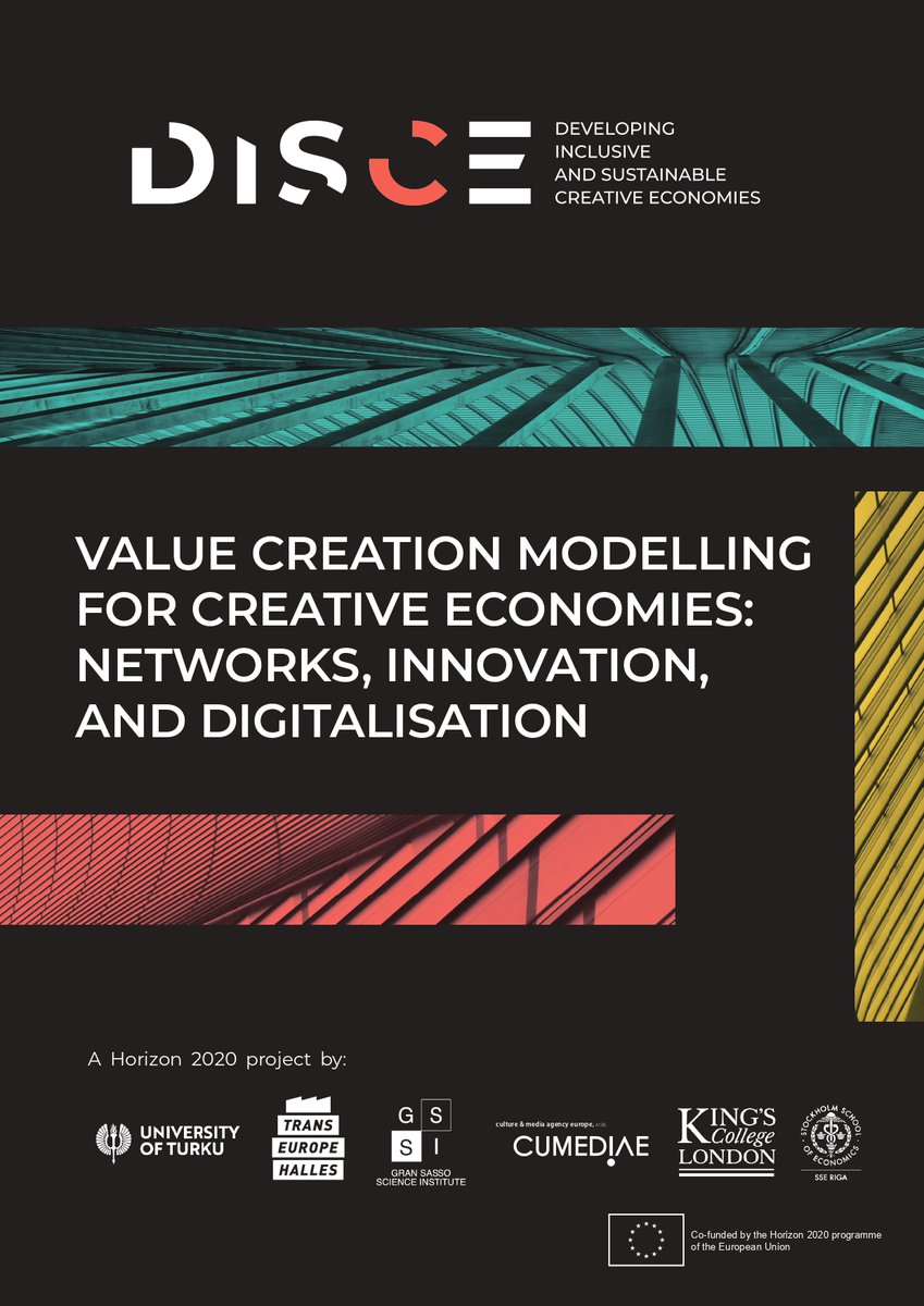 DISCE (@disce_eu) on Twitter photo Business models and innovation insights💻Our partner <a href="/UniTurku/">Turun yliopisto - University of Turku</a> has been investigating the figures of creative freelancers and entrepreneurs and their work experiences. Check out the new compelling reports here👉 bit.ly/3o0MD3Y, enjoy the reading, and stay tuned for more! Business models and innovation insights💻Our partner <a href="/UniTurku/">Turun yliopisto - University of Turku</a> has been investigating the figures of creative freelancers and entrepreneurs and their work experiences. Check out the new compelling reports here👉 bit.ly/3o0MD3Y, enjoy the reading, and stay tuned for more!