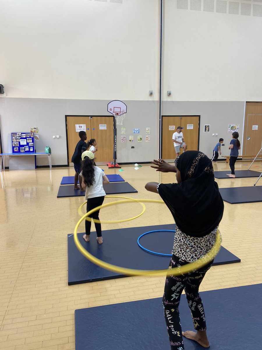 InspireTogeth3r's tweet photo. HAF Camp fun - Fantastic gymnastics!! #HAF #summerfun #letsgetmoving #moveyourownway @ActiveLLR @ActiveLeicester https://t.co/2oEkgnChcr