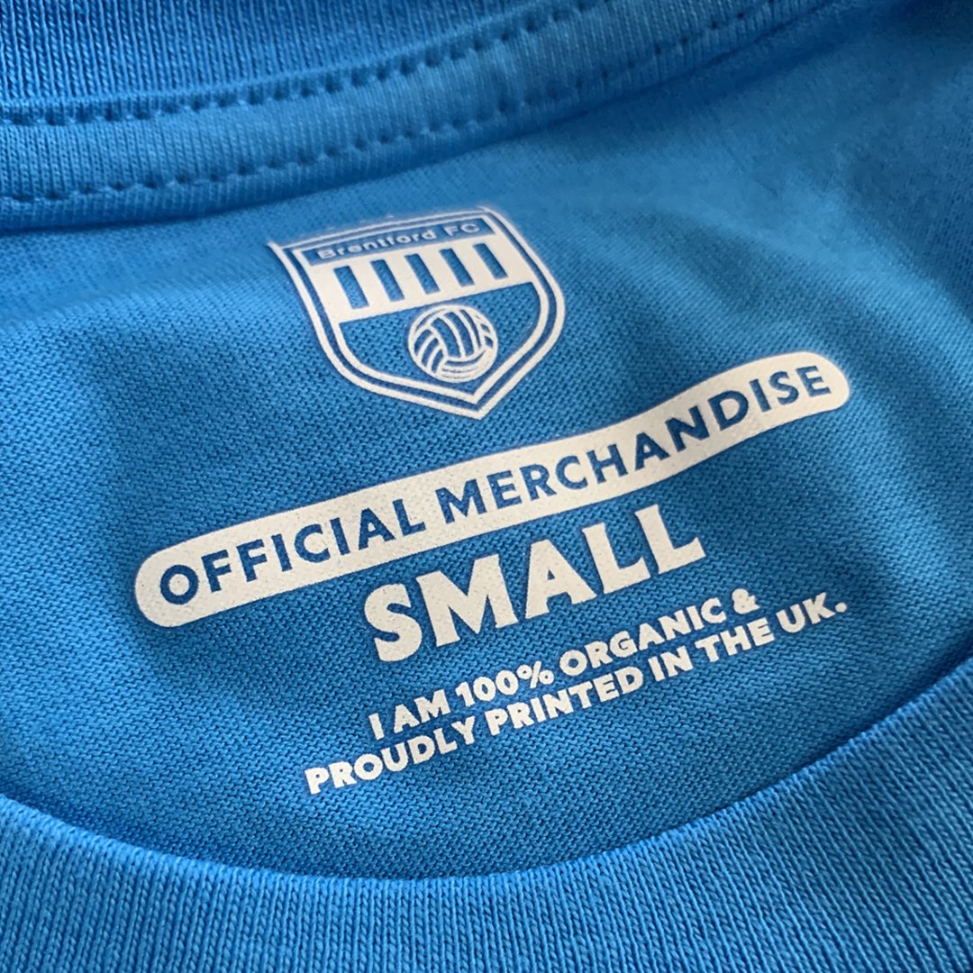 InfinityIncHQ's tweet photo. Neck labels have become a popular choice for many of the retail stores we supply to, offering a far larger surface area when compared to a traditional woven label. This is one that we've created for #BrentfordFC  as part of their heritage range, using the official club font. https://t.co/ALtKFANmfY
