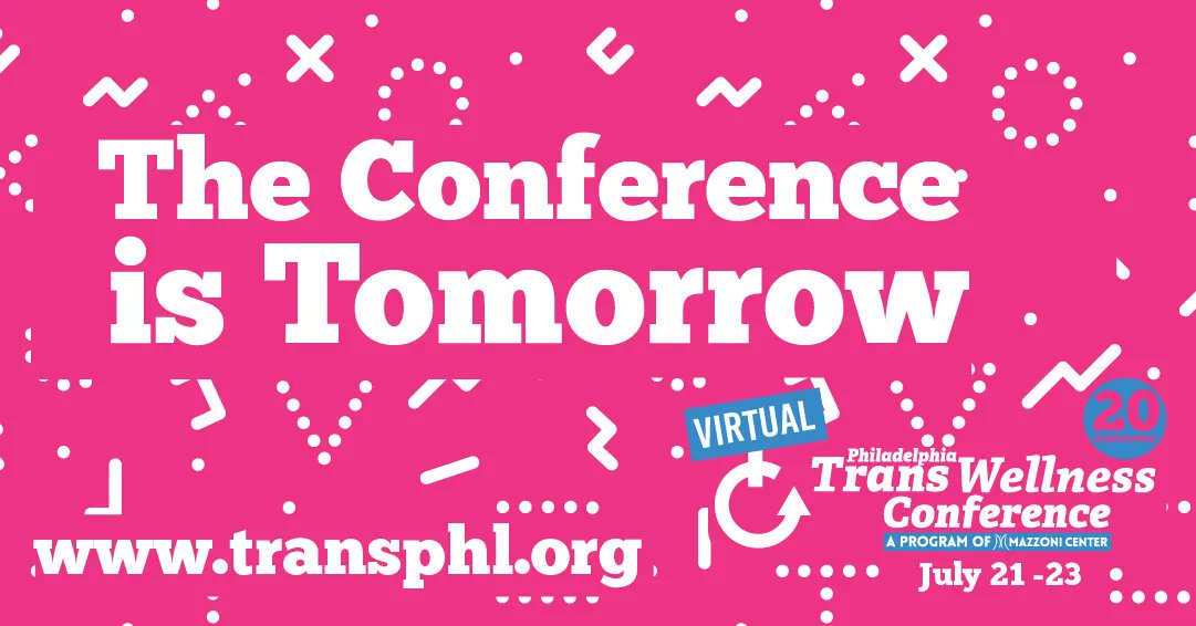 TransPHL's tweet photo. The conference is tomorrow! Registration link in our bio. If you haven't sign up yet, what are you waiting for? https://t.co/un6Xxzrecp
#TransPHL #PTWC2022 https://t.co/pTjcJplTVL