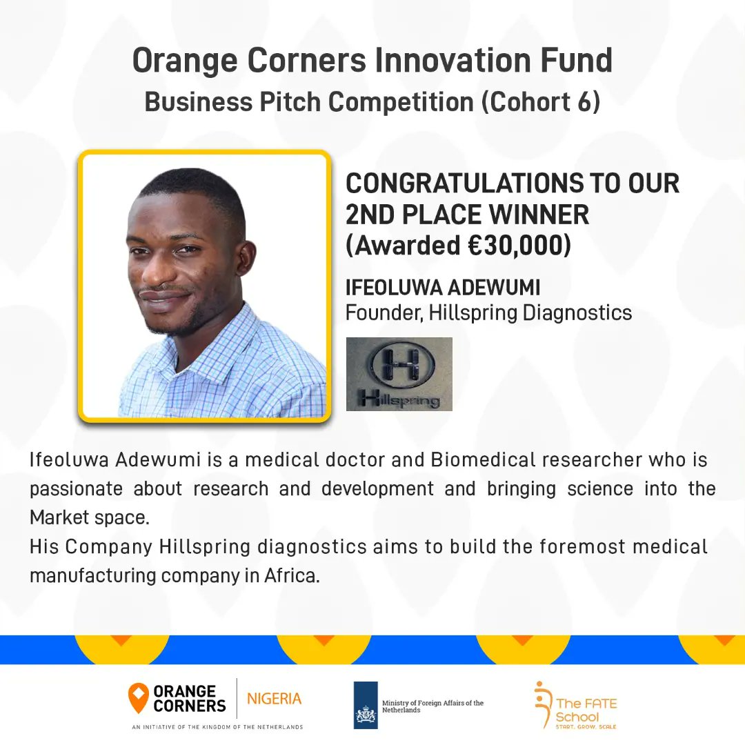 OrangeCornersNG's tweet photo. Still celebrating the OCIF Business Pitch Competition Winners.

Swipe to know more about their respective businesses. 

Seen anyone you know? Tag and congratulate them.

Don't forget to check them out and patronise them too. https://t.co/CYV0d2xfhS