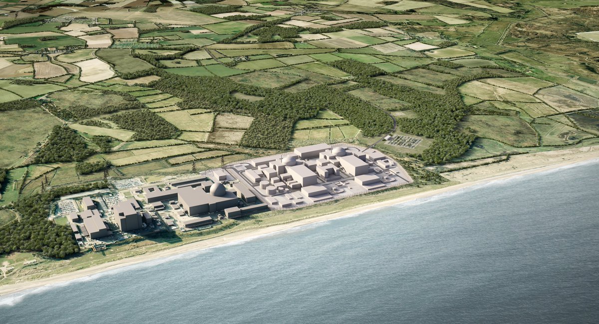 Nuclear Industry Association (@niauk) on Twitter photo Sizewell C has been granted development consent!
A huge step forward for Britain’s energy security and #netzero ambitions.
It will be one of UK's biggest green energy projects, providing clean power for 80 yrs, cutting gas use & creating 1000s of jobs⚡️
niauk.org/nia-welcomes-s… Sizewell C has been granted development consent!
A huge step forward for Britain’s energy security and #netzero ambitions.
It will be one of UK's biggest green energy projects, providing clean power for 80 yrs, cutting gas use & creating 1000s of jobs⚡️
niauk.org/nia-welcomes-s…