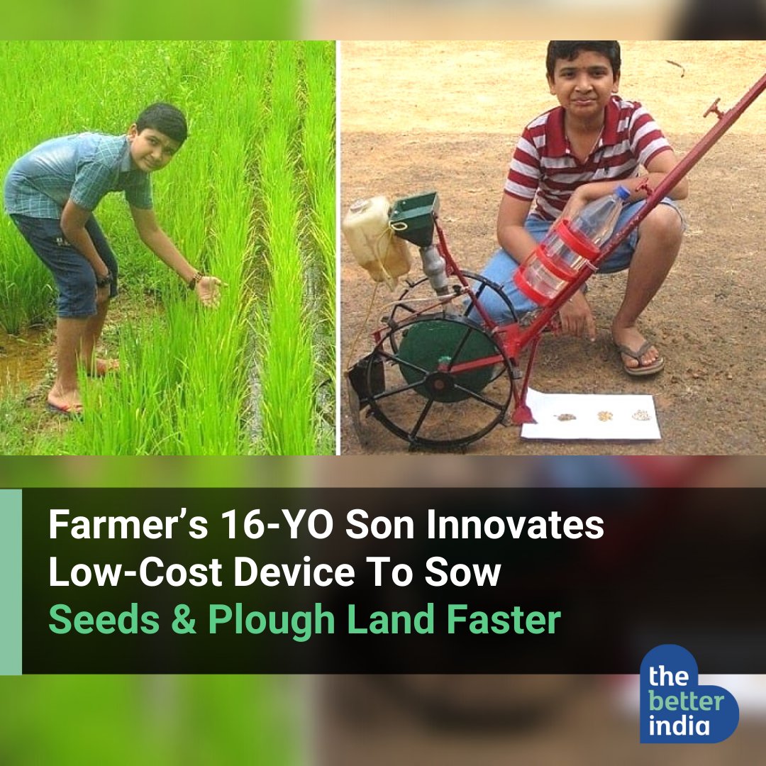 The Better India on Twitter "“Being associated with agriculture since