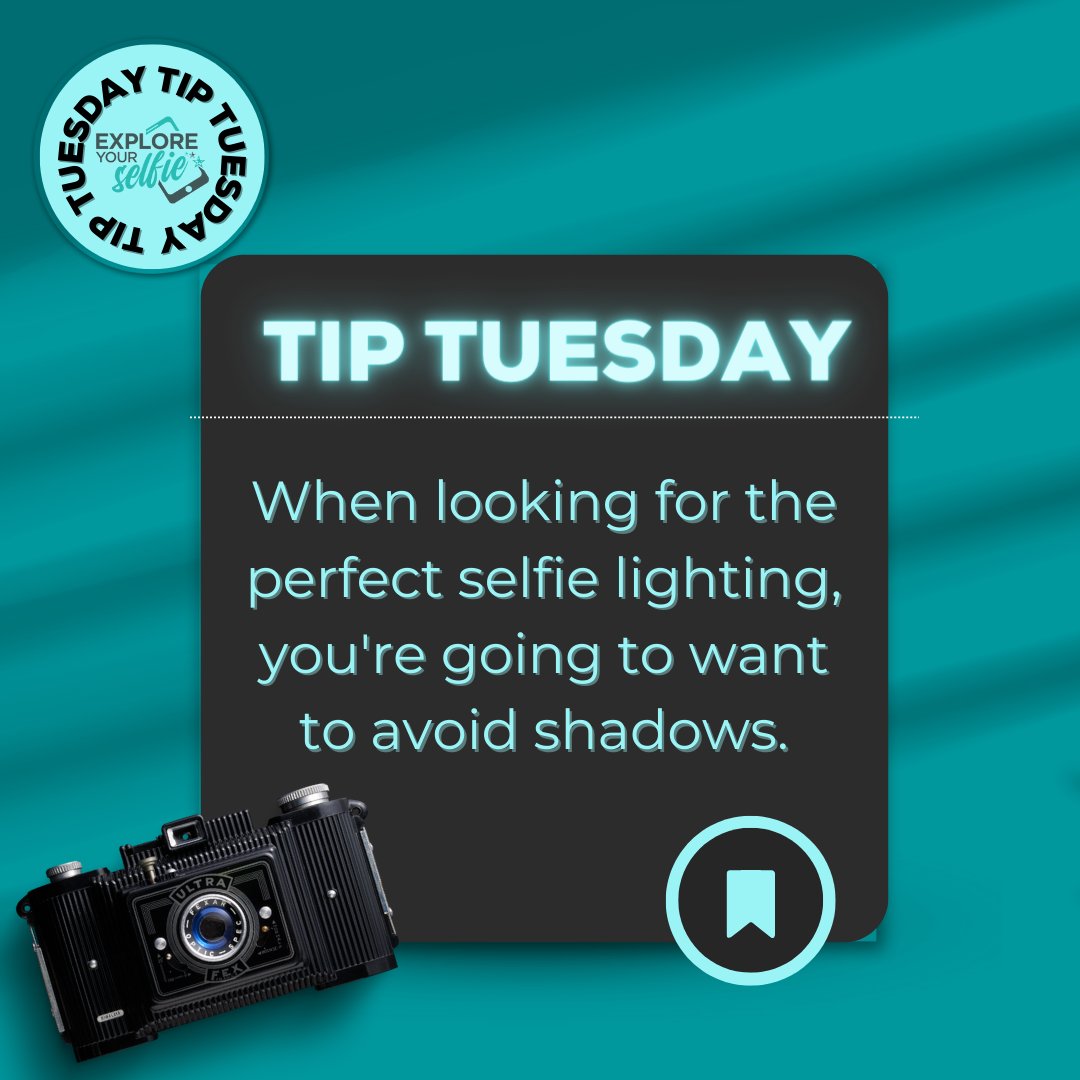 #TIPTUESDAY When looking for the perfect 🤳selfie lighting, you're going to want to 🙅avoid shadows. | exploreyourselfie.com

#lighting #selfietips #exploreyourselfie #selfiefun #interactive #selfiemuseum #eventspace #bookaparty #statesboro #statesboroevents