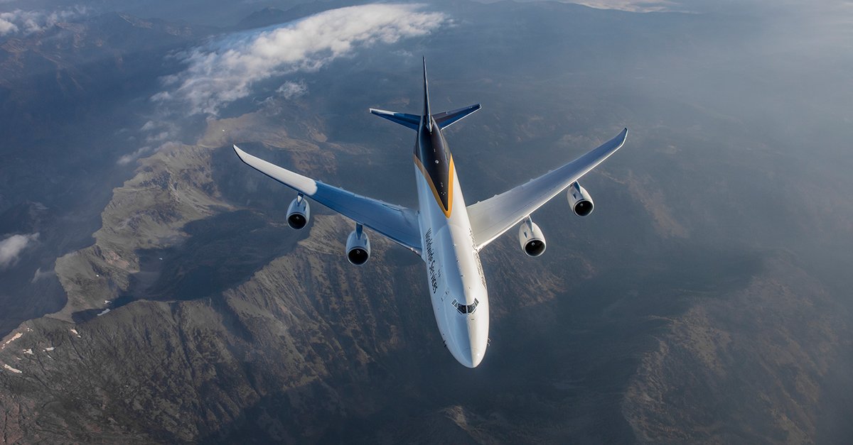 UPS Airlines tweet media