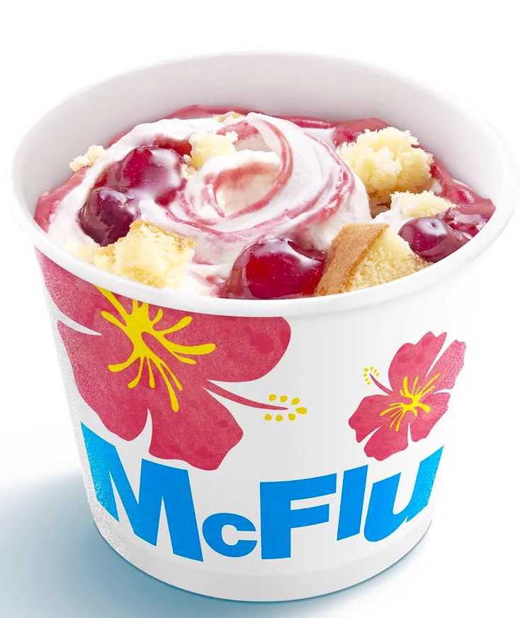 【新発売】マックフルーリーよりミックスベリーパンケーキ味！ハワイを感じられる♡