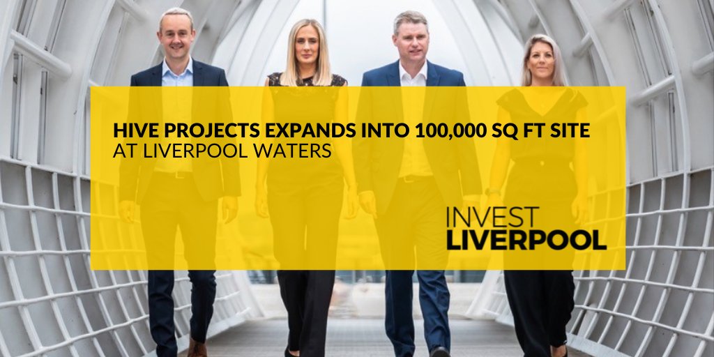 HIVE PROJECTS EXPANDS INTO 100,000 SQ FT SITE AT LIVERPOOL WATERS

"Our new #Liverpool site will help us consolidate our position in the marketplace, strengthen the client relationships we already have in the region."

Read the full story &gt; investliverpool.com/news/hive-proj… @PeelLivWaters