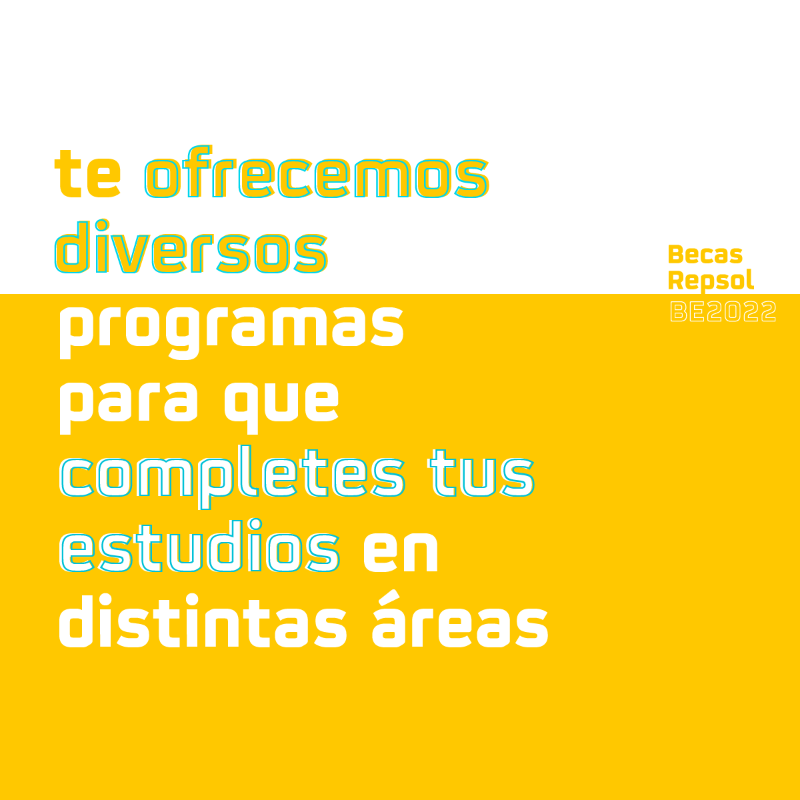 Repsol's tweet photo. ¿Quieres unirte a nuestro Programa de #Becas? Si eres estudiante o recién graduado, ¡esta es la oportunidad de desarrollar tu carrera profesional! 💼 Podrás conocer los proyectos en los que trabajamos para especializarte y adquirir experiencia. ¿A qué esperas? ¡Mándanos tu CV!