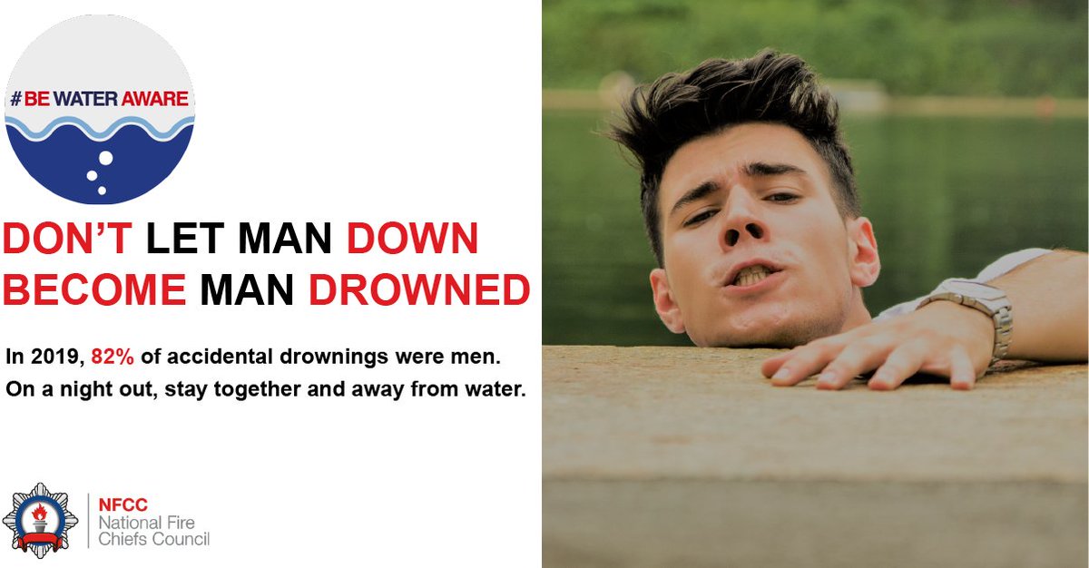 If you’ve been out with your mates, plan your route home away from water. 33% of accidental drownings in 2019 involved drink and/or drugs #BeWaterAware
More info: firescotland.gov.uk/your-safety/ou…