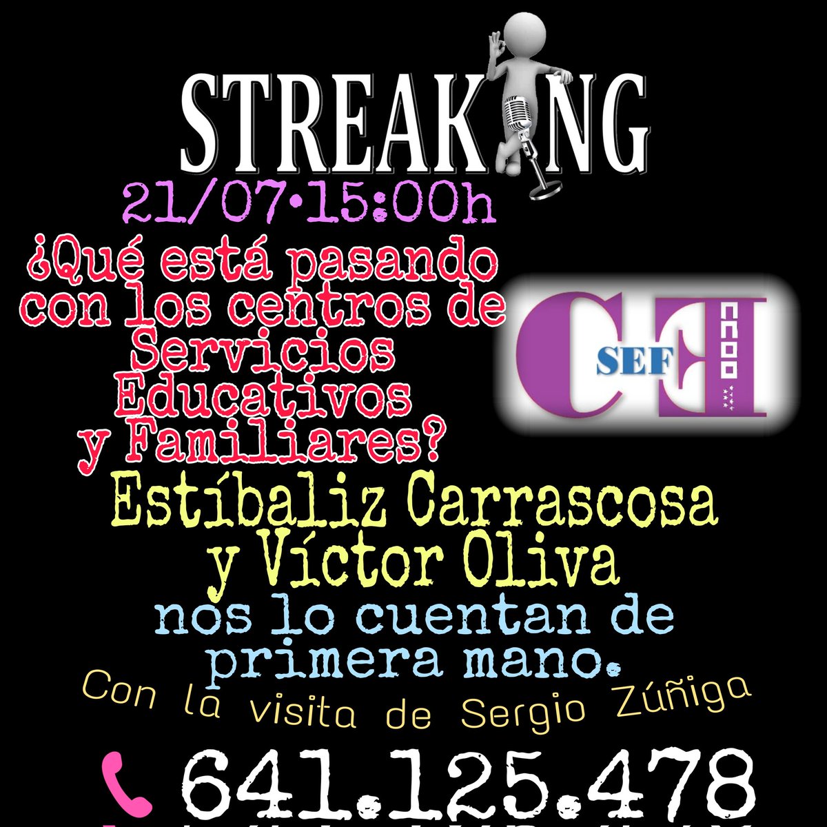 Mañana tenemos un #Programa bastante interesante, pues es un tema que nos toca A TOD@S.
¿A que no te lo vas a perder?
#streaking 😎🎙