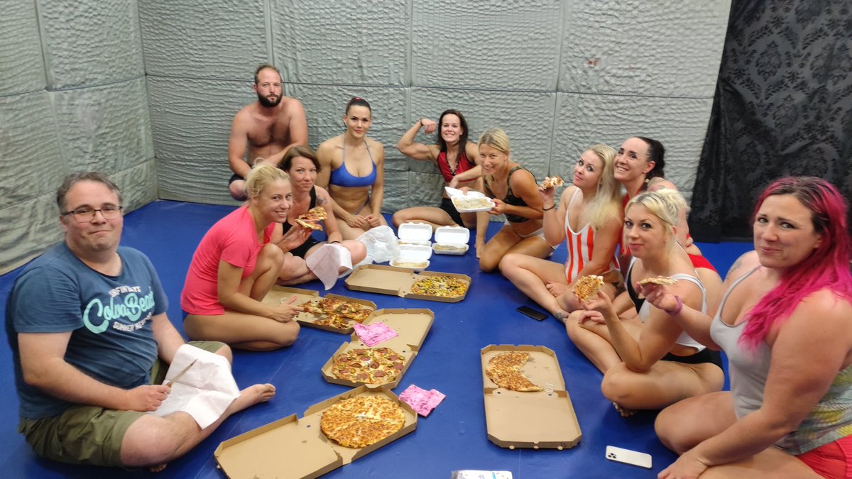 Lunch Break at the Studio.