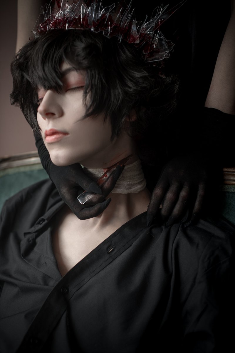 nursanur's tweet photo. — Just give me a pain that I'm used to

#bsd #BungouStrayDogs 
#Dazai #soukoku https://t.co/SdhQaGFMXM