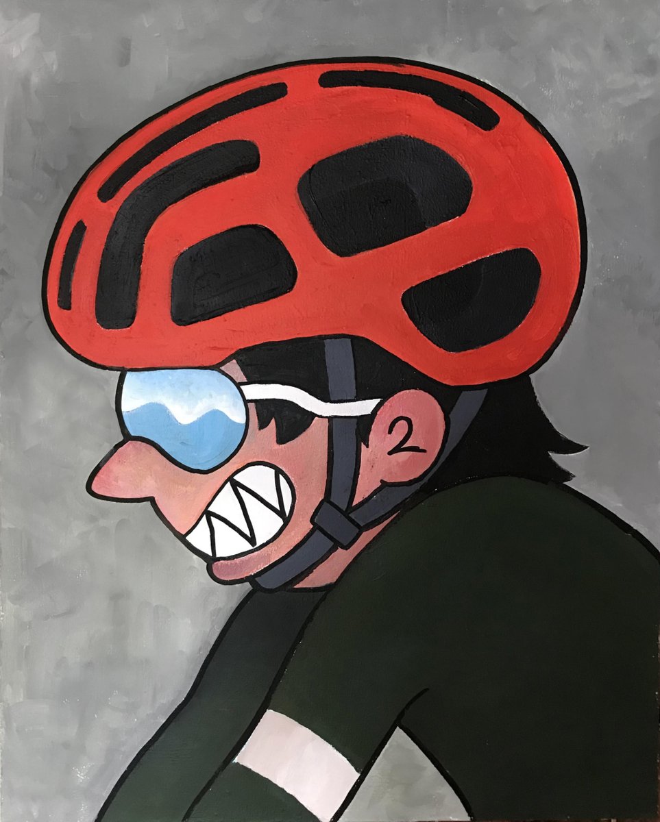 mrbriandesign (@mrbriandesign) on Twitter photo ❤️ Like + ⬆️ ⬇️RT if you love cycling
Completed this Large Scale Painting entitled 'KOM' exactly one year ago #velo #cycling #rideordie #POC #painting #characterArt <a href="/GoZwift/">Zwift</a> <a href="/Strava/">Strava</a> <a href="/dcrainmakerblog/">Ray Maker</a> <a href="/zwiftinsider/">Zwift Insider</a> <a href="/hohohoza/">ホホホ座浄土寺店</a> @GasAsInterface <a href="/cryptobikes_io/">CryptoBikes</a> <a href="/leebasford/">Lee Basford</a> <a href="/rapha/">Rapha</a> ❤️ Like + ⬆️ ⬇️RT if you love cycling
Completed this Large Scale Painting entitled 'KOM' exactly one year ago #velo #cycling #rideordie #POC #painting #characterArt <a href="/GoZwift/">Zwift</a> <a href="/Strava/">Strava</a> <a href="/dcrainmakerblog/">Ray Maker</a> <a href="/zwiftinsider/">Zwift Insider</a> <a href="/hohohoza/">ホホホ座浄土寺店</a> @GasAsInterface <a href="/cryptobikes_io/">CryptoBikes</a> <a href="/leebasford/">Lee Basford</a> <a href="/rapha/">Rapha</a>
