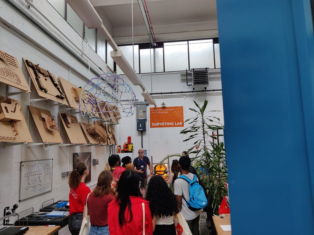 Week 2 of @uniofbrighton #summer schools are underway! Our #science and #engineering students have been building robots, learning about product design and learning about materials science - tonight they are off to @Observatory_Sci for all things astronomy