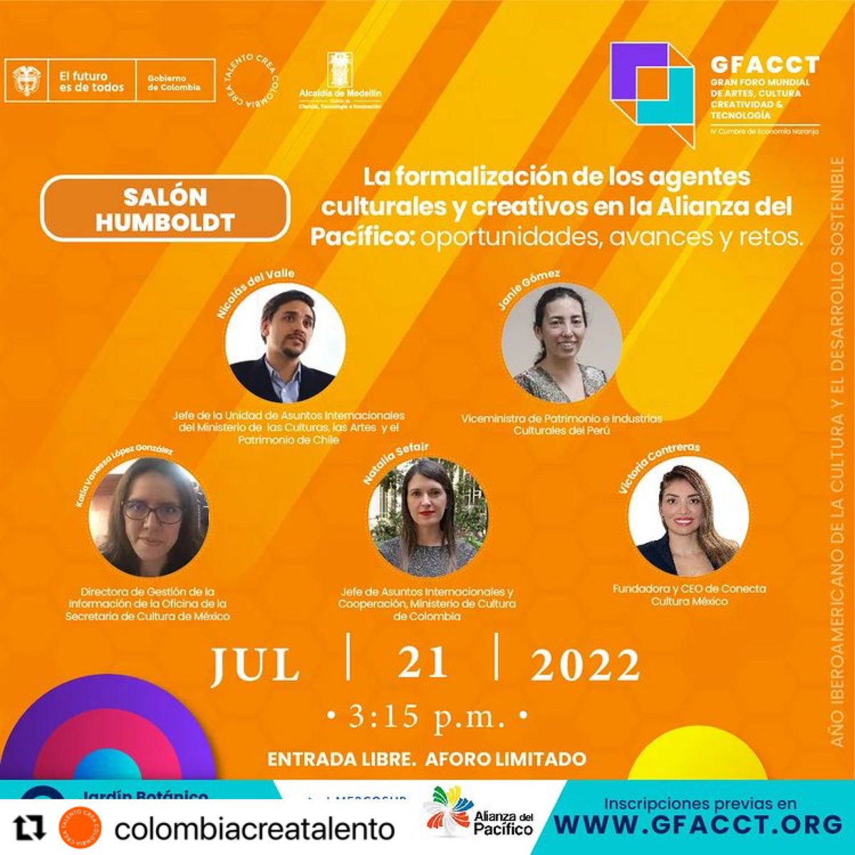 Culturosa_'s tweet photo. Camino a #Medellín al #GFACCT 2022, para moderar dos importantes sesiones. Gracias a la invitación de asuntos internacionales del Ministerio de Cultura de Colombia 🇨🇴🙋🏾♀️✈️ @mincultura @ColCreaTalento https://t.co/gnoREKHhDX